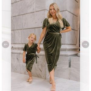 Ivy City Co. Velvet Dress